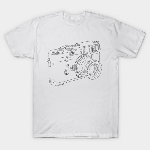 Leica Camera T-Shirt by TheCosmicTradingPost